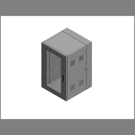 BELDEN - XHW-3630-PD - WALL MNTPERF DOOR36X23X30BK