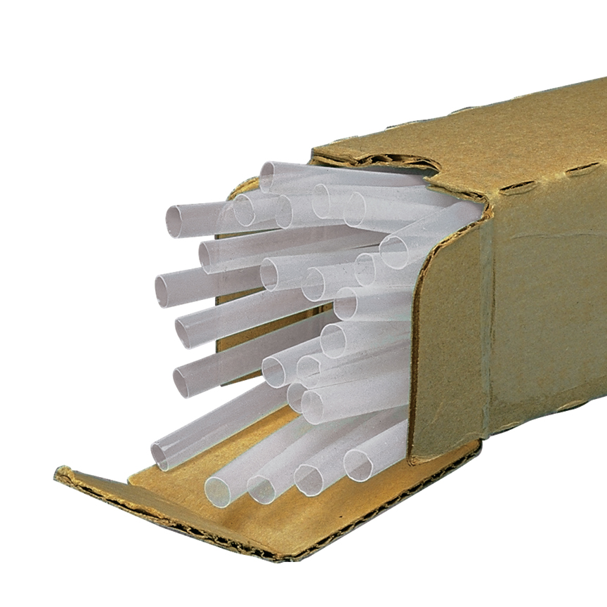 PANDUIT - HSTTT37-48-Q - HEAT SHRINK THIN,TFE,4AWGDIA,CLEAR,PK25