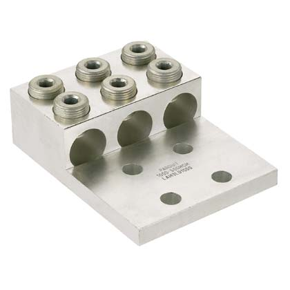PANDUIT - LAM3LD1000-121Y - AL,MECHLUG,4H,3B,500-1000K,1/2S,EA