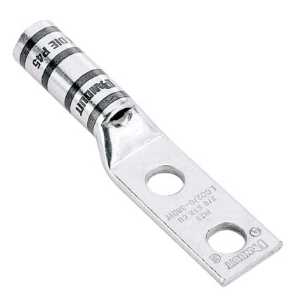 PANDUIT - LCC6-14DW-L - CULUGLBW,2HOLE,#6AWG,1/4,1PKG50