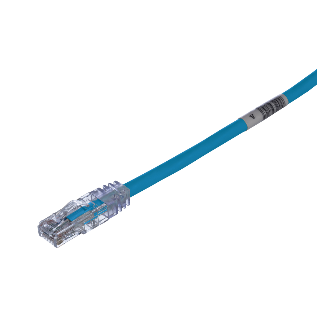 PANDUIT - UTPSPL1MBUY - COPPER PATCH CORD CAT 6 BLUE LSZH UTP