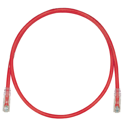 PANDUIT - UTPSPL9MRDY - COPPER PATCH CORD CAT 6 RED LSZH UTP C
