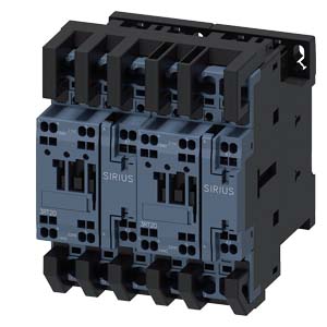 SIEMENS - 3RA23248XB302AC2 - CONTACTOR REV S0 12A 24VAC SPRG