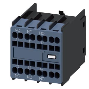 SIEMENS - 3RH29112HA120KT0 - AUX. SWITCH BLOCK.1NO+2NC