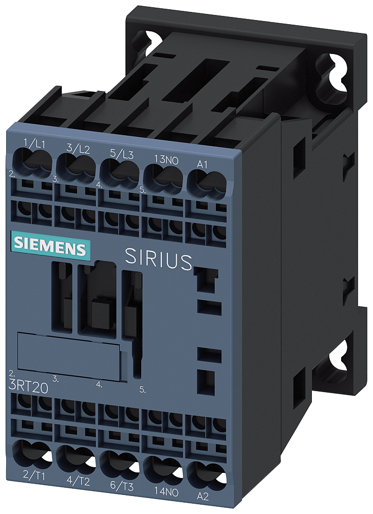 SIEMENS - 3RT20152AB011AA0 - CONTACTOR S00 7A 24VAC 1NO SPRING VERT