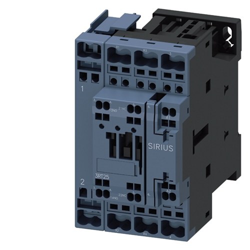 SIEMENS - 3RT25262AP00 - CONTACTOR S0 25A 230VAC 2NO/2NC SPRG