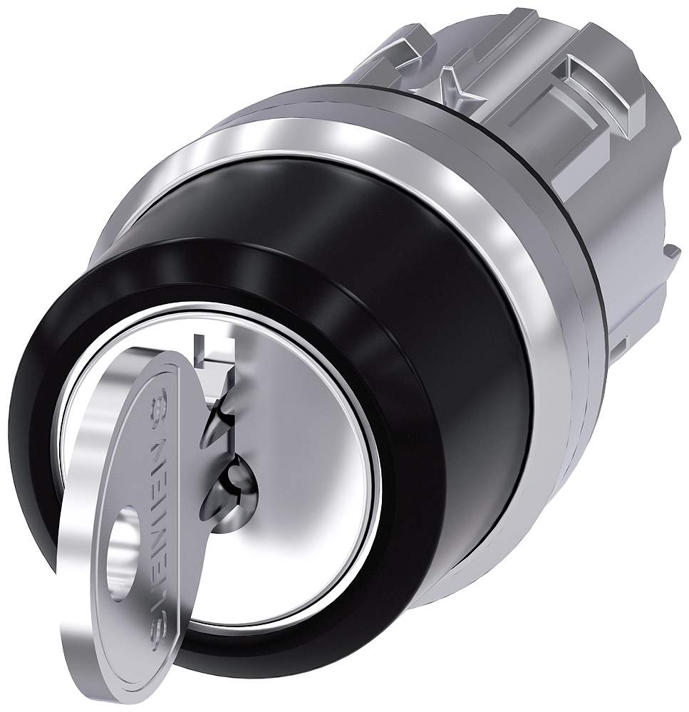 SIEMENS - 3SU10504BL210AA0 - KEY SW, 3POS, MTND, KEY REMOVAL LEFT