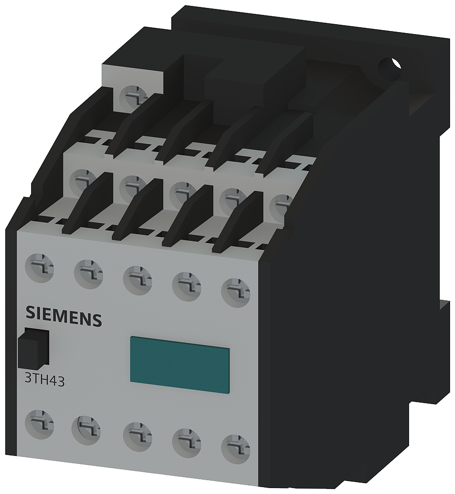 SIEMENS - 3TH43640AM0 - AUX. CONTACTOR 64E DIN EN 50011