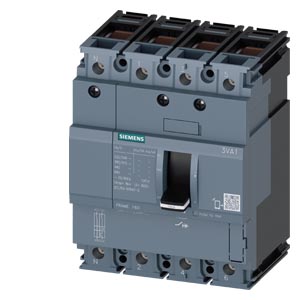 SIEMENS - 3VA1116-4ED46-0AA0 - BRKR 3VA11 4P 160A 36KA FTFM BOX