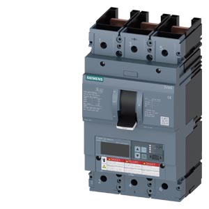 SIEMENS - 3VA6440-7KT31-2AA0 - BRKR 3VA64 3P 400A 100KA ETU8-LSIA 100