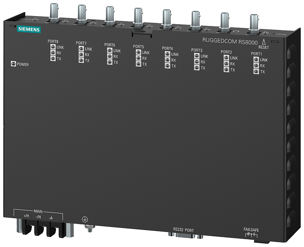 SIEMENS - A6X30079589 - ETHERNET SW,8P,300DC/264AC,RS800H