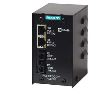 SIEMENS - A6X30091950 - ETHERNET SW,4P,24VDC,RMC40