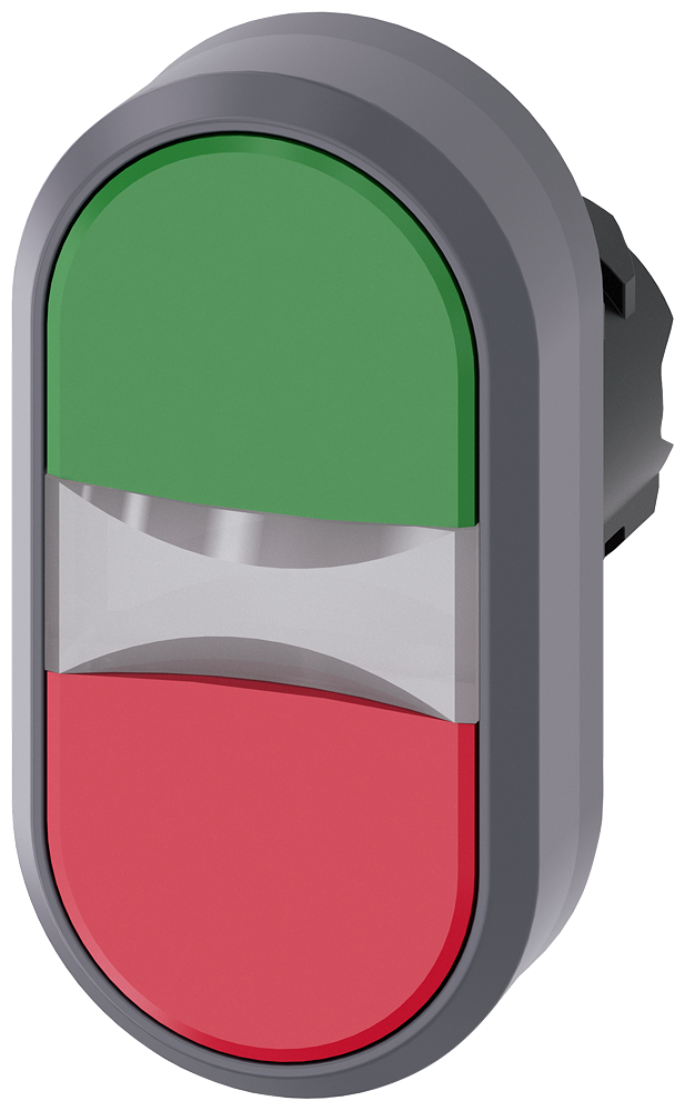 SIEMENS - A6X30138343 - TWIN PUSHBUTTON. GREEN. RED
