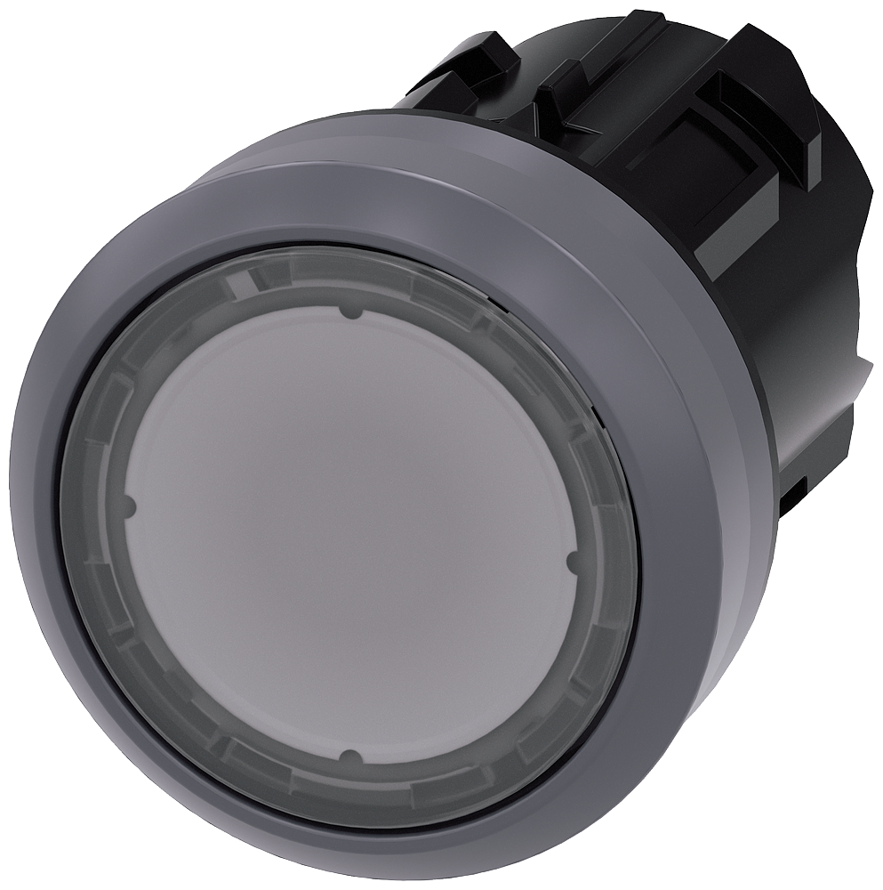 SIEMENS - A6X30138432 - ILLUMINATED PUSHBUTTON. CLEAR