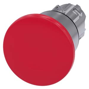 SIEMENS - A6X30138922 - MUSHROOM PUSHBUTTON. 40MM. RED