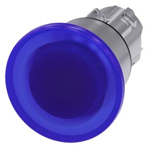 SIEMENS - A6X30139842 - ILLUM. MUSHROOM PUSHBUTTON. 40MM. BLUE