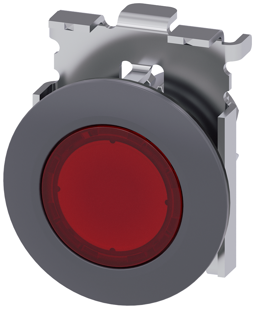 SIEMENS - A6X30140160 - ILLUMINATED PUSHBUTTON. RED