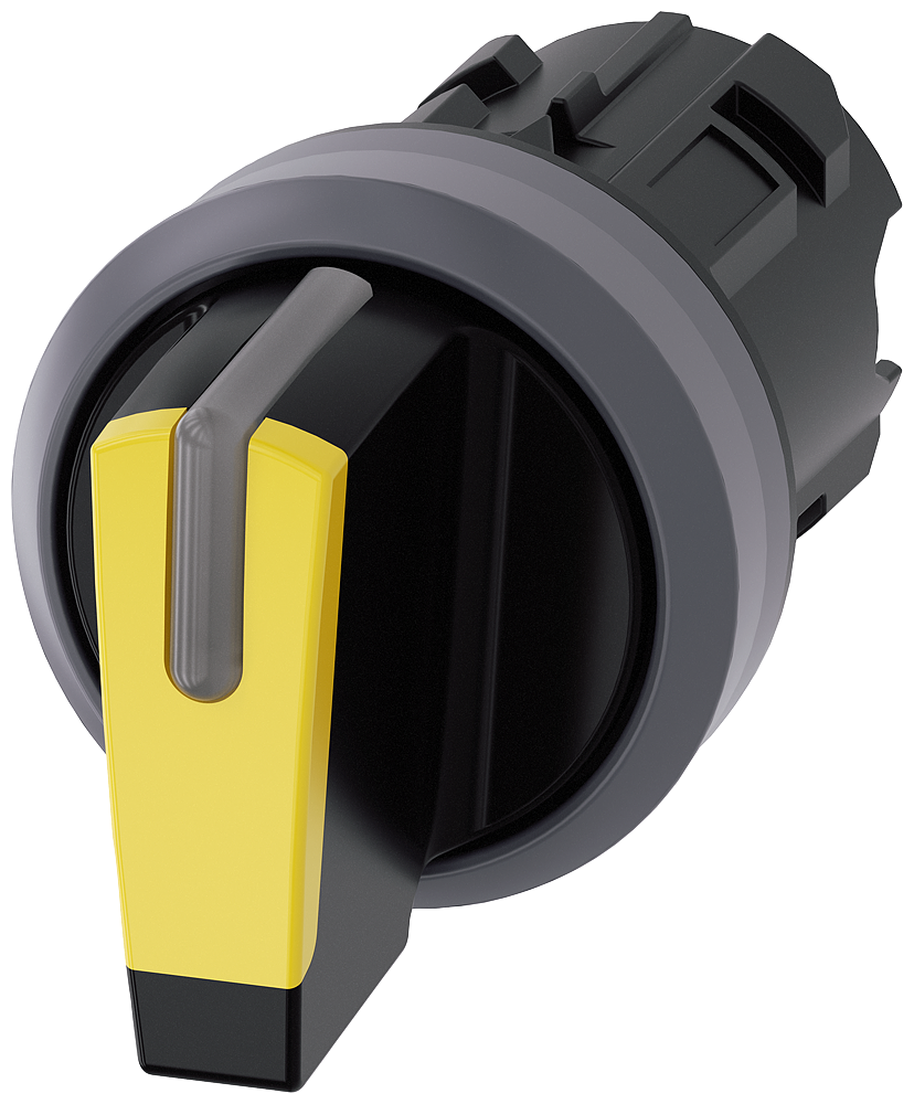 SIEMENS - A6X30140564 - SELECTOR SWITCH. I>O-II. YELLOW