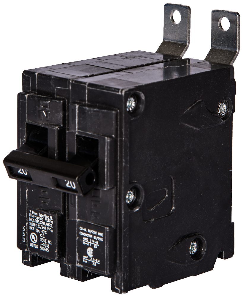 SIEMENS - B220H - BREAKER 20A 2P 120/240V 22K BLH