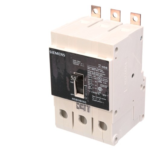 SIEMENS - HGB3B050B - BRKR HGB 50A 3P 480Y 35K LD LUG