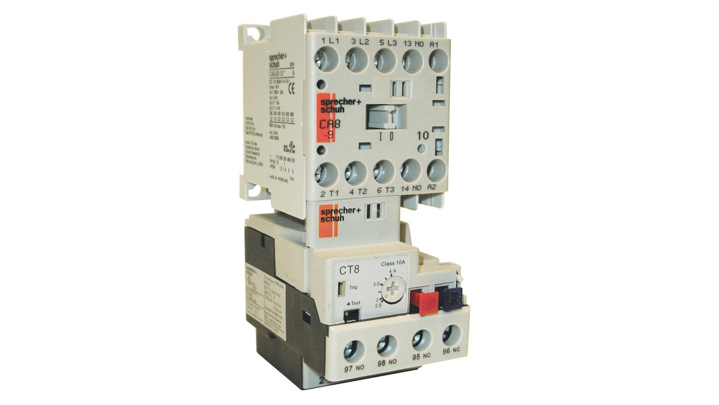 Sprecher & Schuh - CAT8-12C-10-24D-8B32 - STARTER 12A 24VDC O/L 3.2A