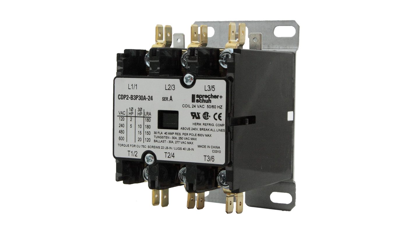 Sprecher & Schuh - CDP2-D3P75A-277 - CONTACTOR 75A 3-P 277VAC