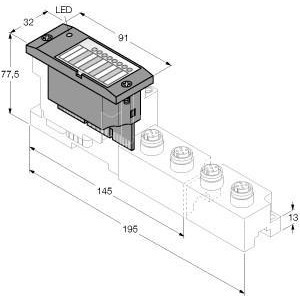 Turck BL67-2AI-PT