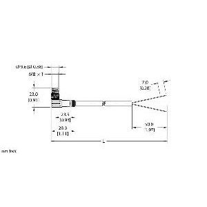 TURCK - PSW 3M-8 - U-62062 - CORDM8PICOFAST