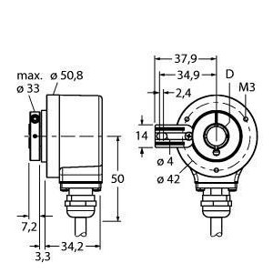 Turck RI-12HA4T-2K2048-C1M