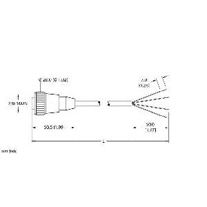 Turck RKM 40-10M