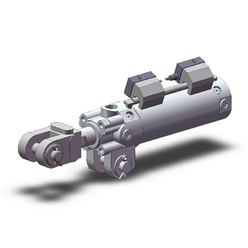 SMC - CKP1A40-75YZ-P79WSE - CLAMP CYLINDER