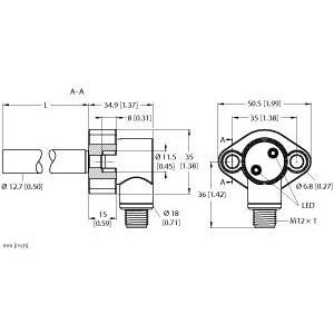 Turck BI1.5-CRS260C-AP6X2-H1141