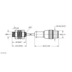 Turck BI1.5-EG08K-AN6X-0.2-RS4T