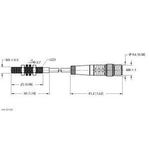 Turck BI1-EG05-RP6X-0.2-PSG3M