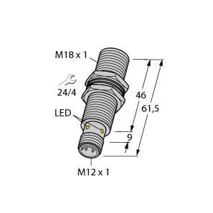 Turck BI5U-EM18-AN6X2-H1141/S395/S1589
