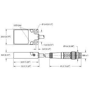 Turck BI7-Q08-AP6X2-0.2-PSG3M