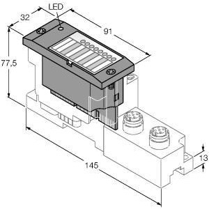 Turck BL67-2RFID-S
