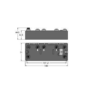 Turck BLCEN-3M12LT-1RS232-2RFID-S