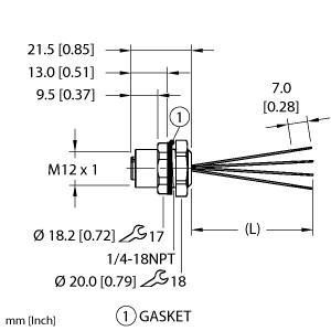 Turck EFKBQ-A4.400.8-0.5