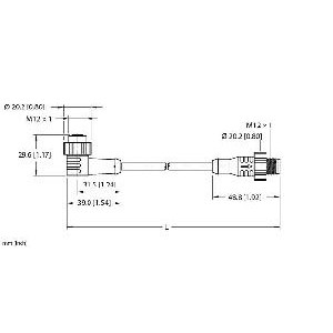 Turck EKWT-ESRT-A5.500-GU24-5