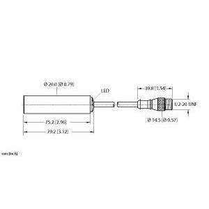 Turck NI10-K20-AZ3X-0.2-SB3T
