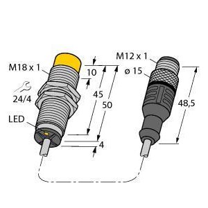 Turck NI15U-M18-AP6X-0.5-RS4T