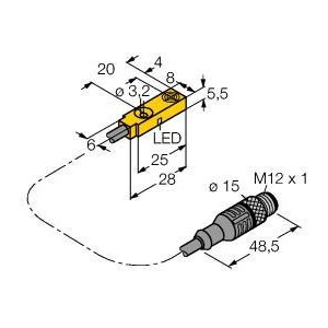 Turck NI3.5-Q5.5-AN6X-0.2-RS4T