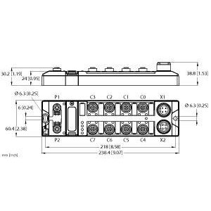 Turck TBEN-L4-8DIP-8DOP