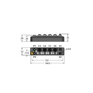 Turck TBEN-S2-2RFID-4DXP