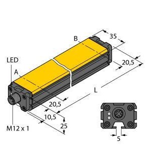 Turck WIM200-Q25L-LIU5X2-H1141
