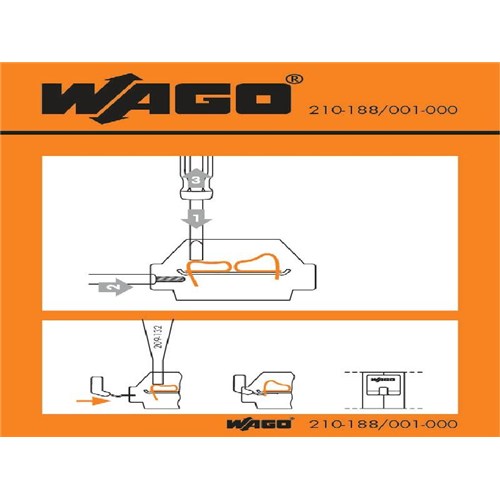 WAGO - 210-188/001-000 - Stickers for operating instructions