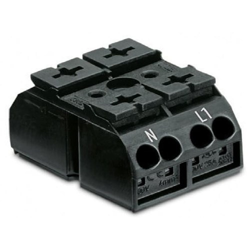 WAGO - 862-2562 - 4-conductor chassis-mount terminal strip
