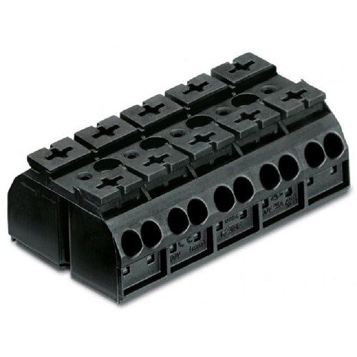 WAGO - 862-515 - 4-conductor chassis-mount terminal strip