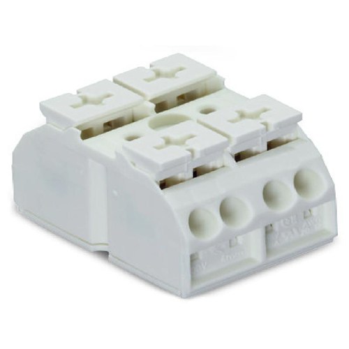 WAGO - 862-632 - 4-conductor chassis-mount terminal strip